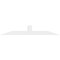 Ekena Millwork Portland Architectural Grade PVC Gable Bracket, 60"W x 10"H x 2"D x 4"F, 4/12 Pitch GBP060X10X0204POR00 - alternate 4
